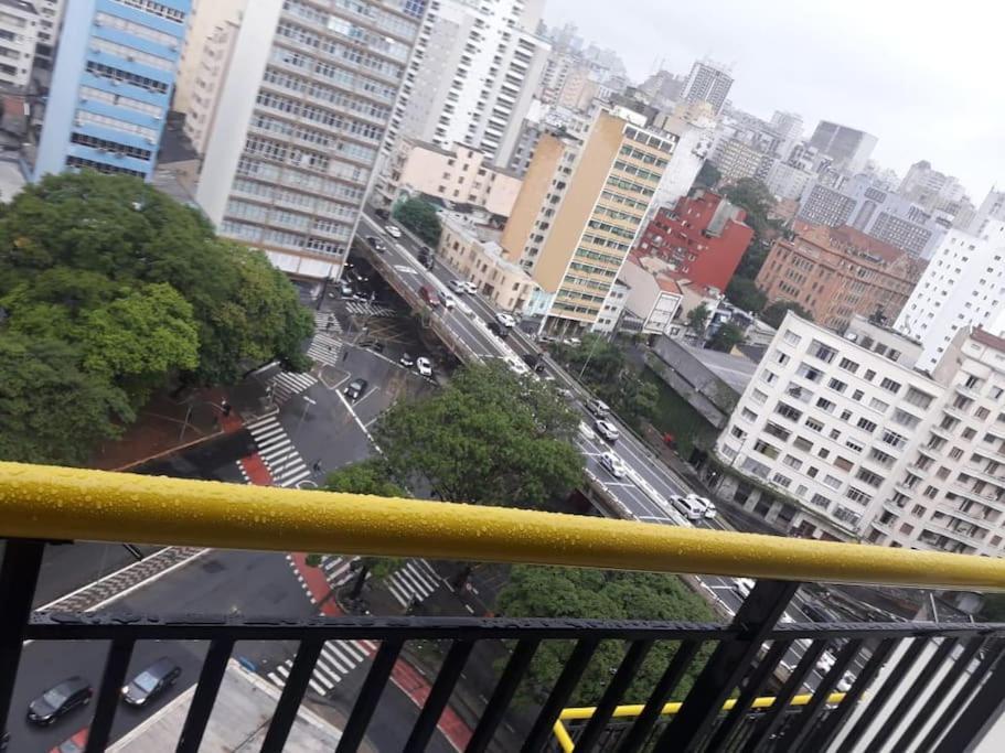 Studio Lindo Ao Lado Do Metro Santa Cecilia Apartment Sao Paulo Bagian luar foto
