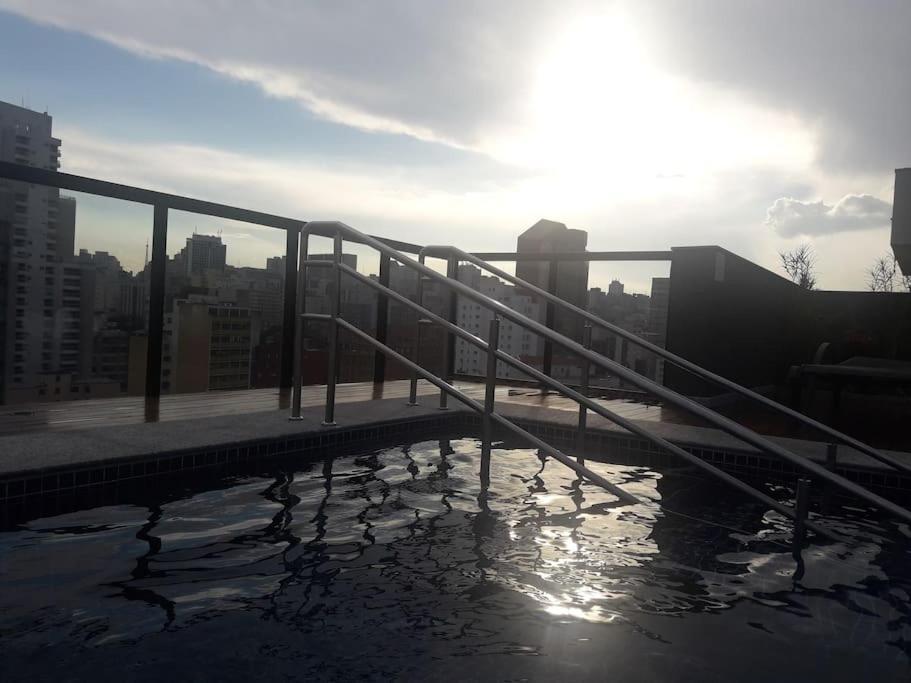 Studio Lindo Ao Lado Do Metro Santa Cecilia Apartment Sao Paulo Bagian luar foto
