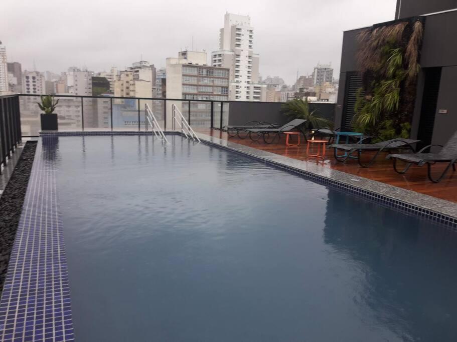 Studio Lindo Ao Lado Do Metro Santa Cecilia Apartment Sao Paulo Bagian luar foto