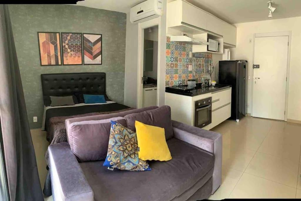 Studio Lindo Ao Lado Do Metro Santa Cecilia Apartment Sao Paulo Bagian luar foto