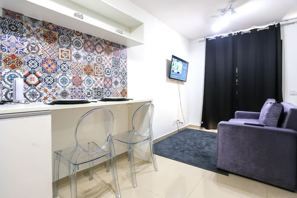 Studio Lindo Ao Lado Do Metro Santa Cecilia Apartment Sao Paulo Bagian luar foto