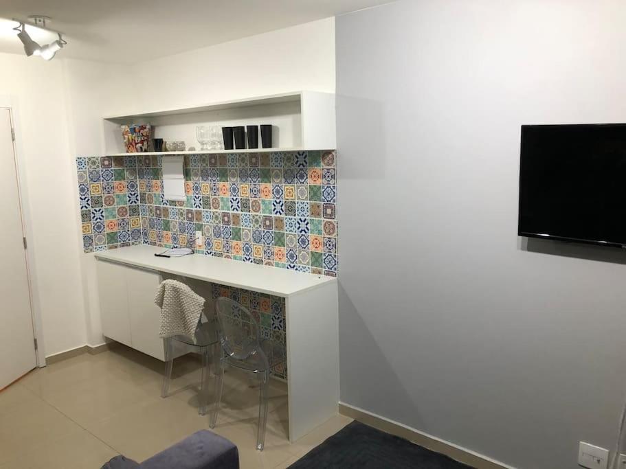 Studio Lindo Ao Lado Do Metro Santa Cecilia Apartment Sao Paulo Bagian luar foto